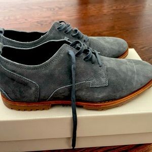 Timberland grey suede shoes.